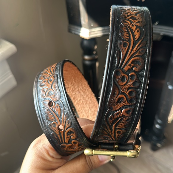 Coronado western leather belt - Picture 7 of 8
